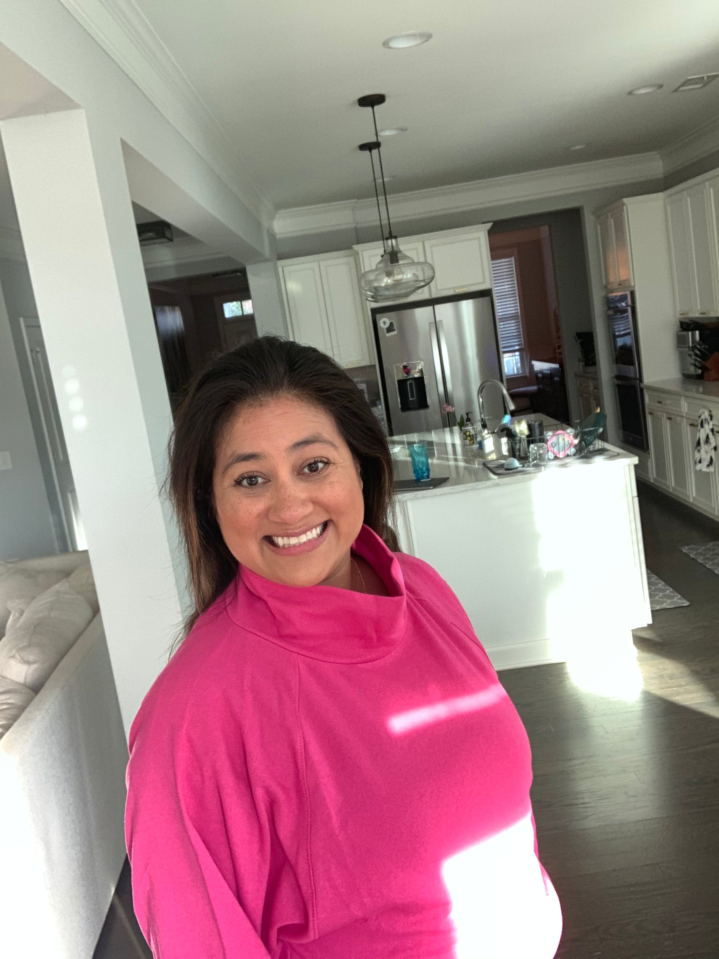 HOT pink fun Sweatshirt