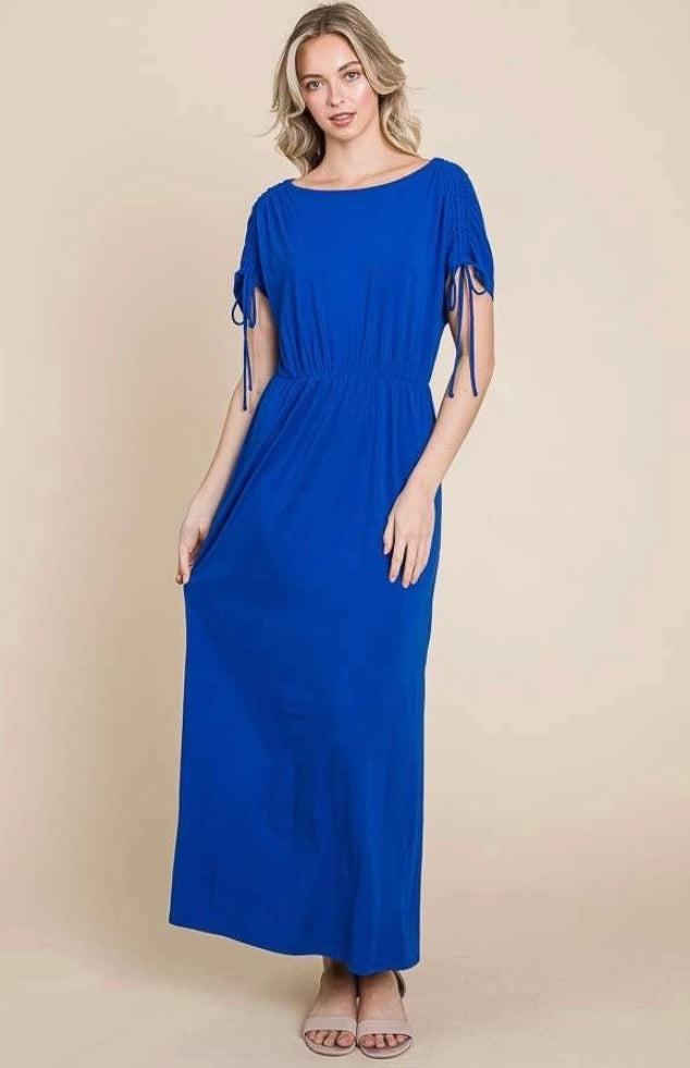 Royal Blue Maxi Dress