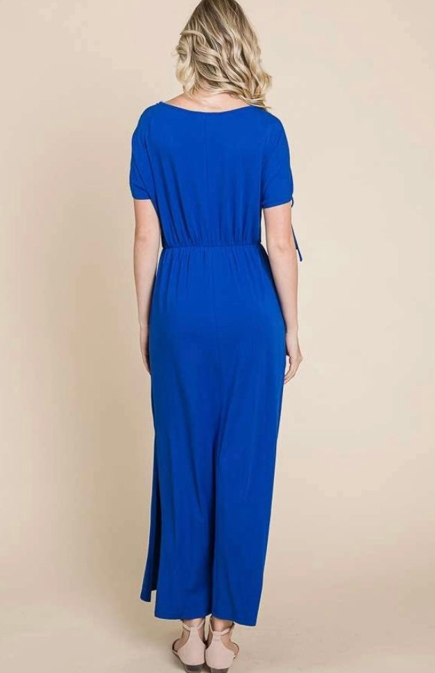 Royal Blue Maxi Dress