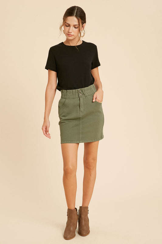 Ribbed Knit Crew Top
