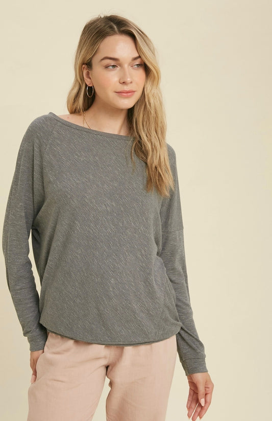 Knit Top (Grey)