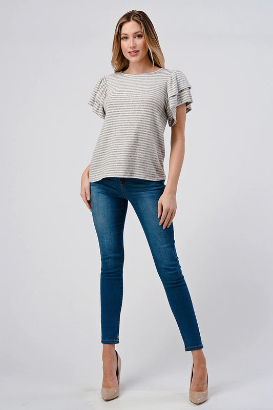 Devon Stripe Top